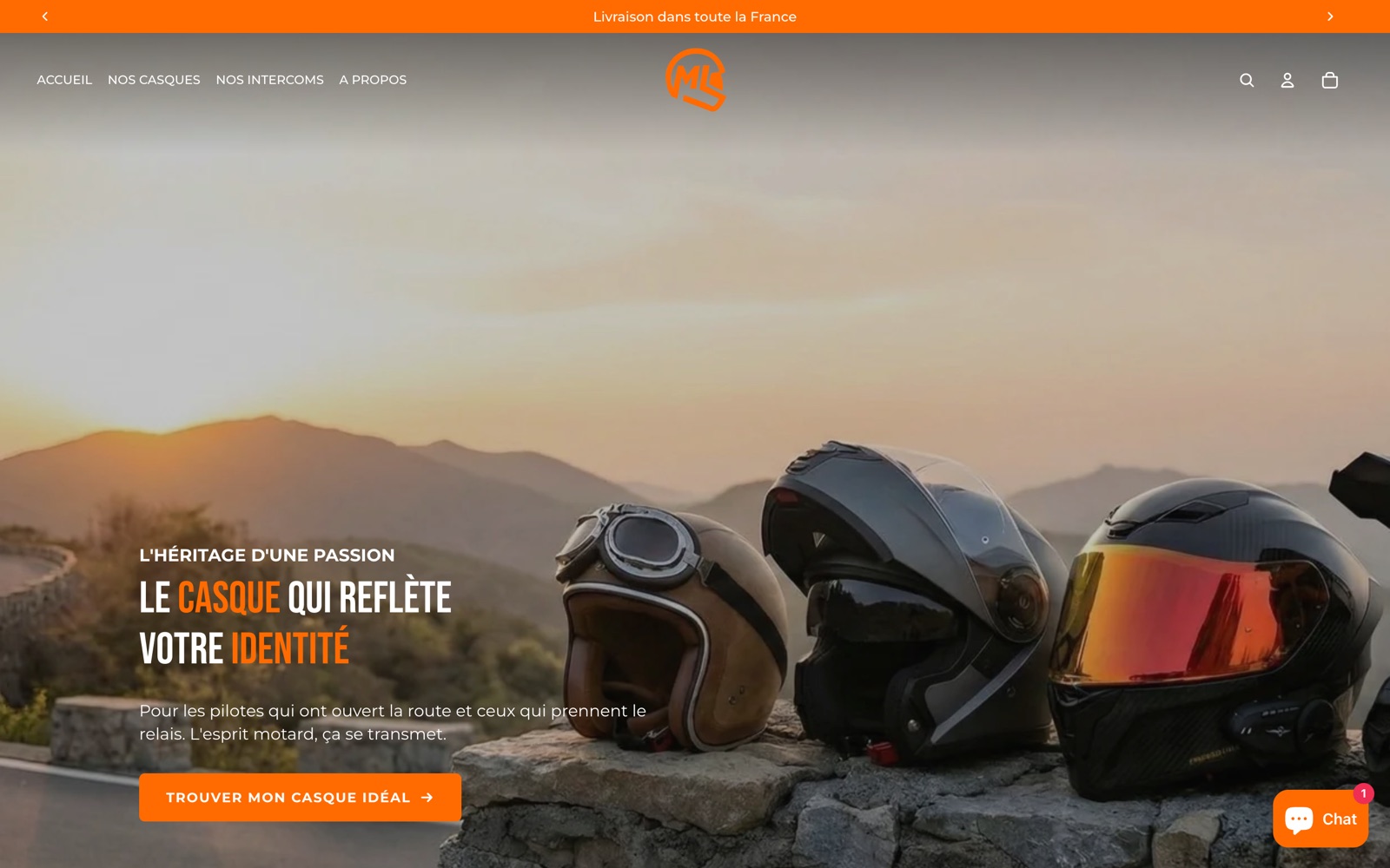 Aperçu du site Motorz Legacy